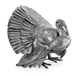 Scully & Scully Large Sterling Silver Turkey
