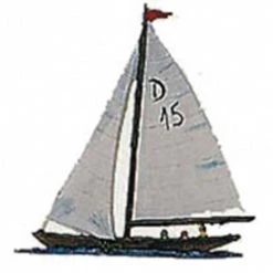 Scully & Scully Pewter Drache Sailboat