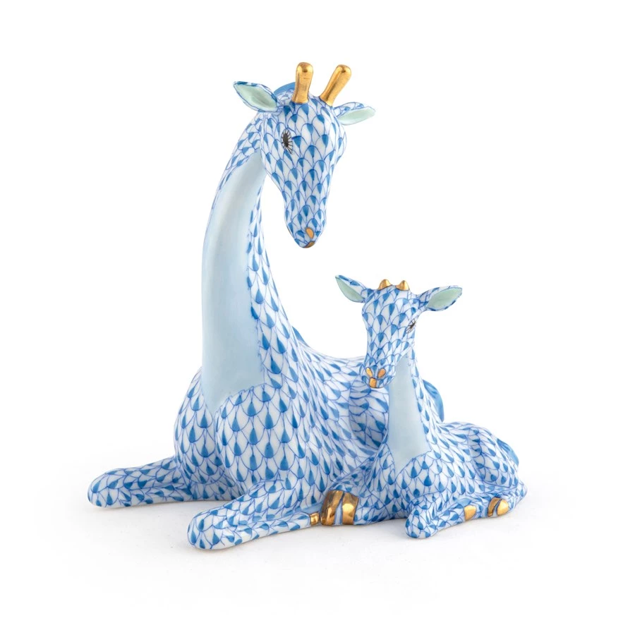 Herend Mother And Baby Giraffe 5 Herend Mother And Baby Giraffe - Image 3