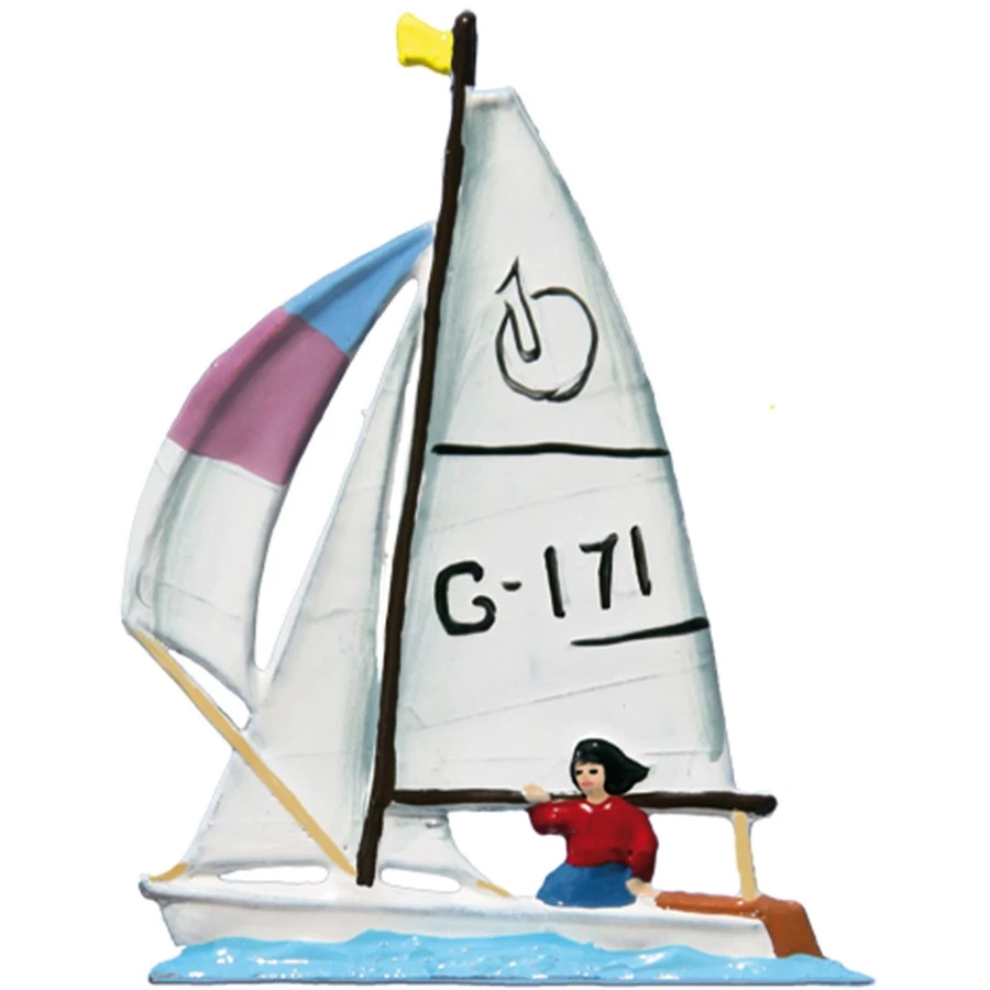 Scully & Scully Pewter Teeny Sailboat 3 Scully & Scully Pewter Teeny Sailboat