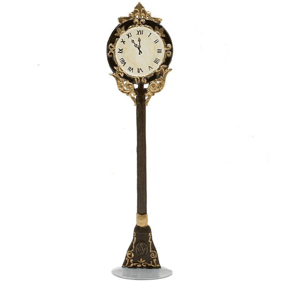 Scully & Scully Pewter Station Clock 3 Scully & Scully Pewter Station Clock