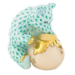 Herend Bear With Honey Pot -Collectibles Sales Store unnamed file 21