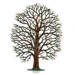 Scully & Scully Pewter Bare Tree In Spring, Large