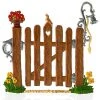 Scully & Scully Pewter Summer Garden Wooden Gate -Collectibles Sales Store unnamed file 2127