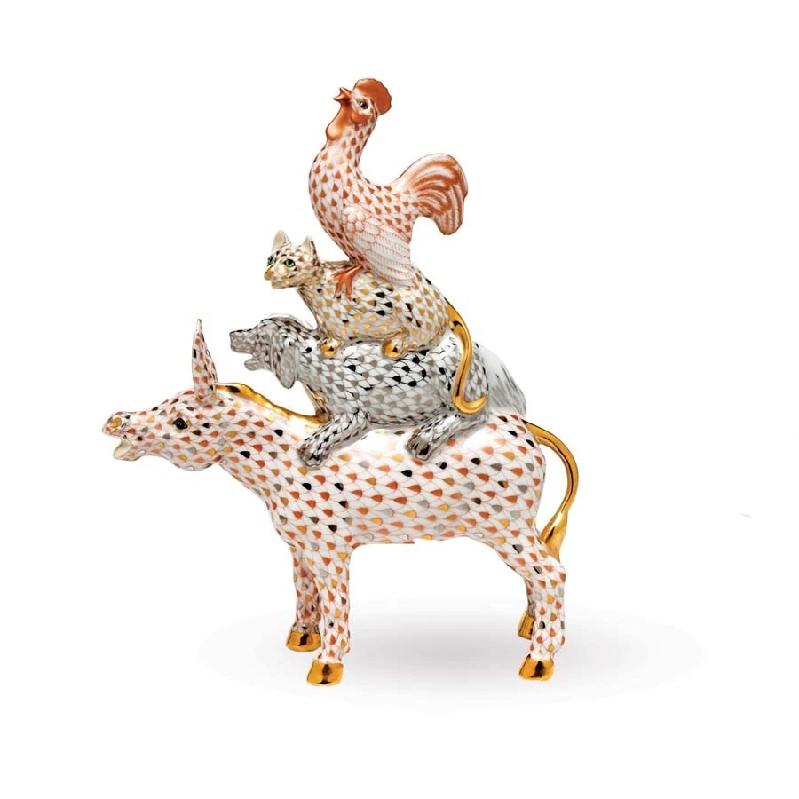 Herend Reserve Musicians Of Bremen 3 Herend Reserve Musicians Of Bremen