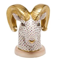 Herend Reserve Ram Bust