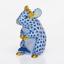 Herend Mouse With Bow -Collectibles Sales Store unnamed file 2134
