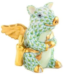 Herend Cupid Piggy 18 Herend Cupid Piggy -Collectibles Sales Store unnamed file 2181