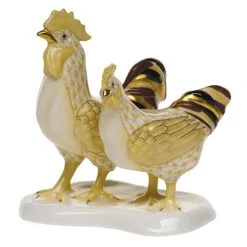 Herend Rooster With Hen -Collectibles Sales Store unnamed file 2220
