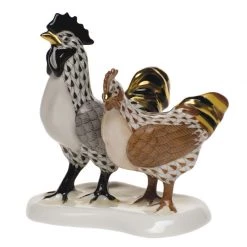 Herend Rooster With Hen -Collectibles Sales Store unnamed file 2221