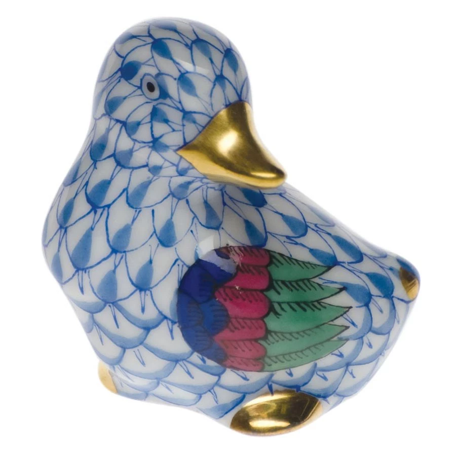 Herend Miniature Duck 3 Herend Miniature Duck