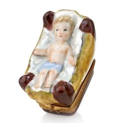 Scully & Scully Baby Jesus Limoges Box