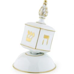 Herend Golden Edge Dreidel