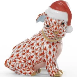 Herend Santa Puppy