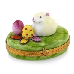 Scully & Scully Easter Rabbit Limoges Box