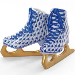 Herend Pair Of Ice Skates -Collectibles Sales Store unnamed file 2486