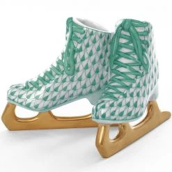 Herend Pair Of Ice Skates -Collectibles Sales Store unnamed file 2491