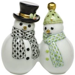 Herend Snowman Couple -Collectibles Sales Store unnamed file 2508