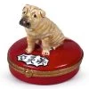 Scully & Scully Sitting Shar Pei Limoges Box -Collectibles Sales Store unnamed file 254