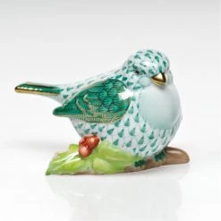 Herend Little Bird With Holly -Collectibles Sales Store unnamed file 2553