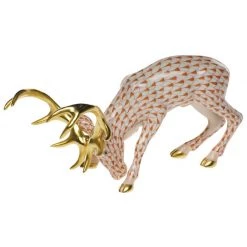 Herend Stag With Legs In