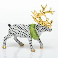Herend Holiday Reindeer -Collectibles Sales Store unnamed file 2574