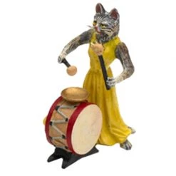 Scully & Scully Austrian Bronze Cat Lady Orchestra -Collectibles Sales Store unnamed file 261