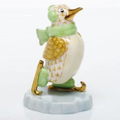 Herend Ice Skating Penguin -Collectibles Sales Store unnamed file 2631
