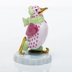 Herend Ice Skating Penguin -Collectibles Sales Store unnamed file 2633