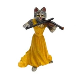Scully & Scully Austrian Bronze Cat Lady Orchestra -Collectibles Sales Store unnamed file 266