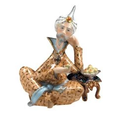 Herend Miniature Persian Man Leaning