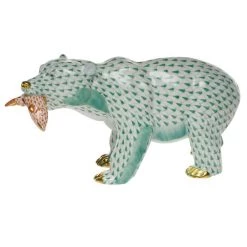 Herend Grizzly Bear With Fish -Collectibles Sales Store unnamed file 271