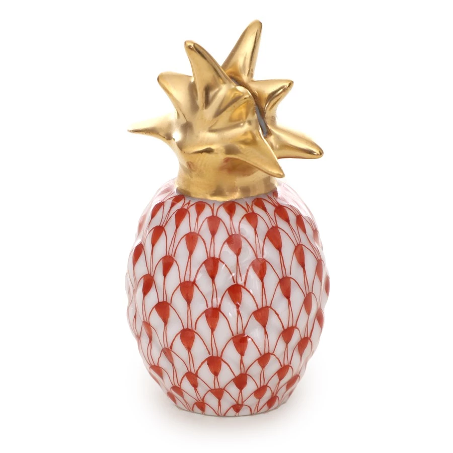 Herend Pineapple Place Card Holder 3 Herend Pineapple Place Card Holder