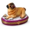 Scully & Scully Pug With Bone Limoges Box -Collectibles Sales Store unnamed file 274