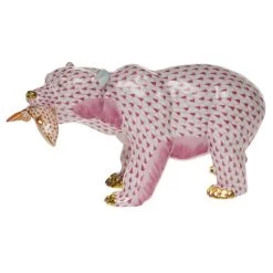Herend Grizzly Bear With Fish -Collectibles Sales Store unnamed file 275