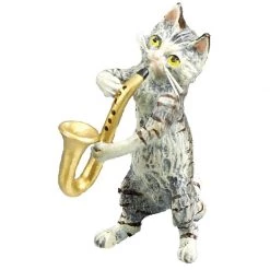 Scully & Scully Austrian Bronze Cat Orchestra -Collectibles Sales Store unnamed file 281