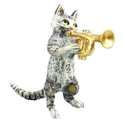 Scully & Scully Austrian Bronze Cat Orchestra -Collectibles Sales Store unnamed file 285