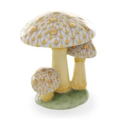 Herend Mushroom Trio -Collectibles Sales Store unnamed file 2905