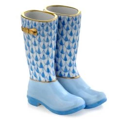 Herend Pair Of Rain Boots -Collectibles Sales Store unnamed file 2911