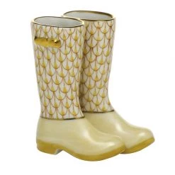 Herend Pair Of Rain Boots -Collectibles Sales Store unnamed file 2913