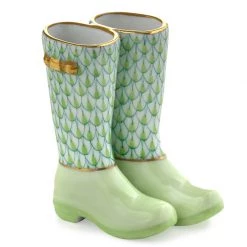 Herend Pair Of Rain Boots -Collectibles Sales Store unnamed file 2916