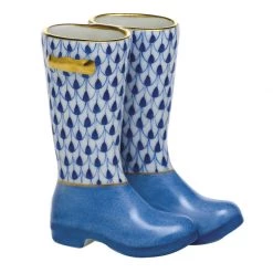 Herend Pair Of Rain Boots -Collectibles Sales Store unnamed file 2917
