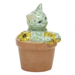 Herend Flower Pot Kitty -Collectibles Sales Store unnamed file 2960