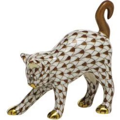 Herend Arched Cat -Collectibles Sales Store unnamed file 2965