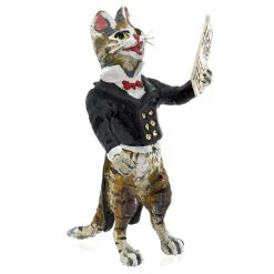 Scully & Scully Austrian Bronze Cat Soiree 14 Scully & Scully Austrian Bronze Cat Soiree -Collectibles Sales Store unnamed file 302