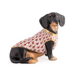 Herend Dachshunds With Sweaters -Collectibles Sales Store unnamed file 3049
