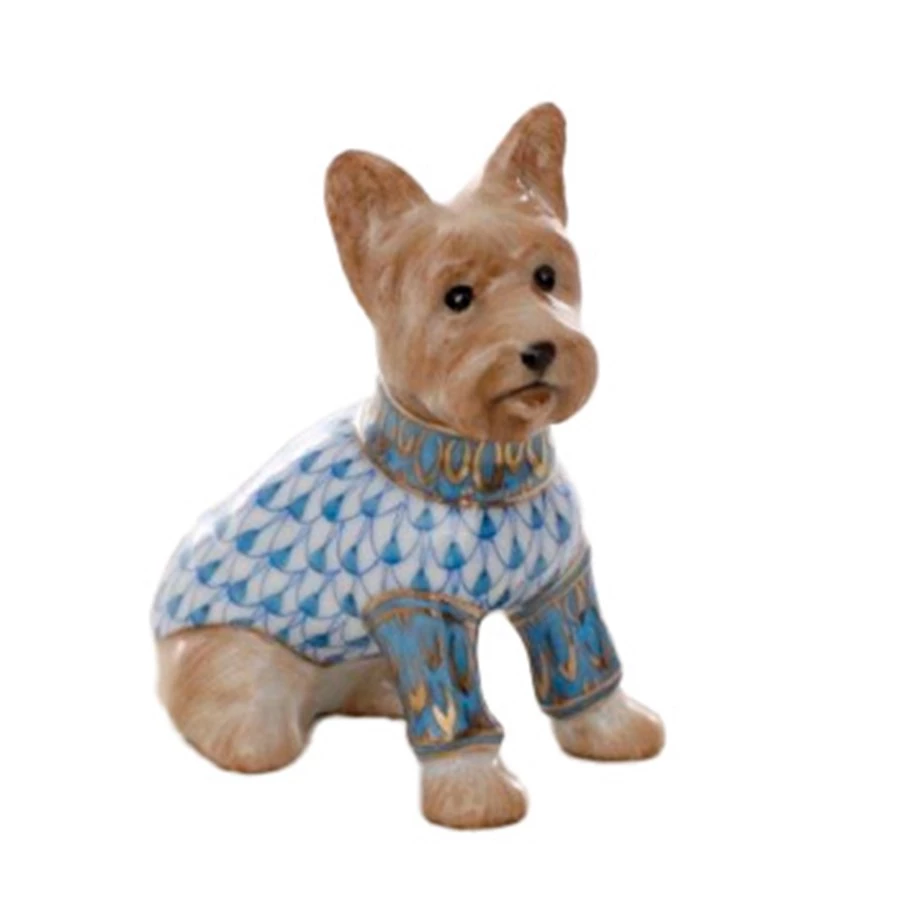 Herend Yorkshire Terrier With Sweater 5 Herend Yorkshire Terrier With Sweater - Image 3