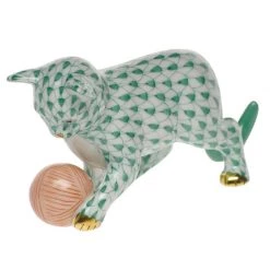 Herend Kitten With Yarn -Collectibles Sales Store unnamed file 3114