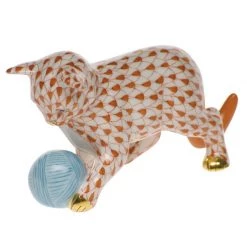 Herend Kitten With Yarn -Collectibles Sales Store unnamed file 3115