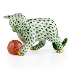 Herend Kitten With Yarn -Collectibles Sales Store unnamed file 3116